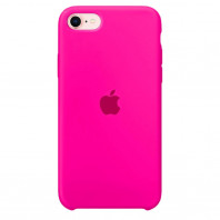 Чехол (copy) Silicone Case на Iphone SE 2020 Barbie pink